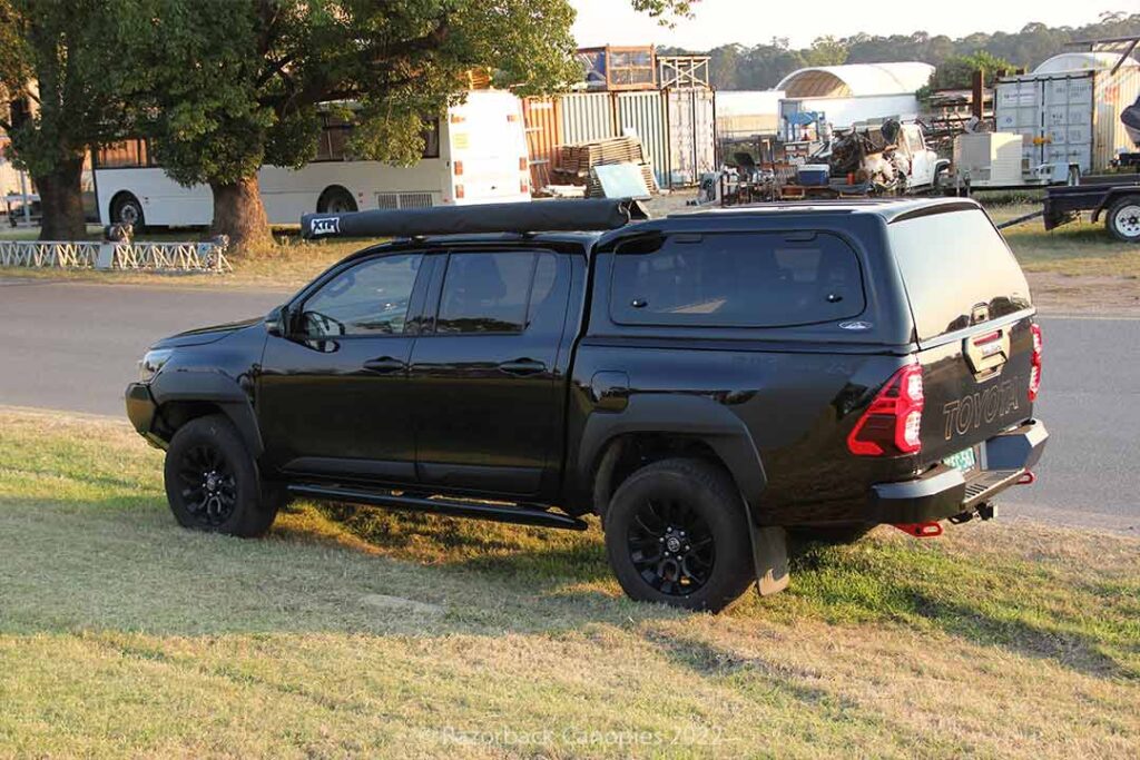 Toyota Hilux Dual Cab 2015+ Canopy - Steel Canopies | Razorback Canopies